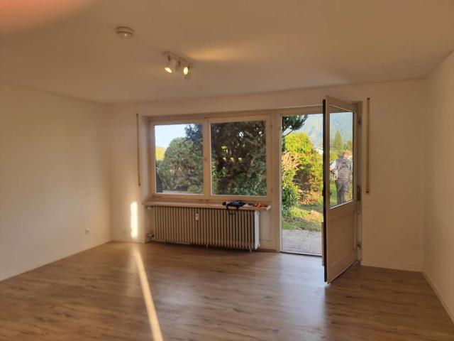 Helle EG Wohnung mit 2 Terrassen in Grassau ab sofort zu vermieten