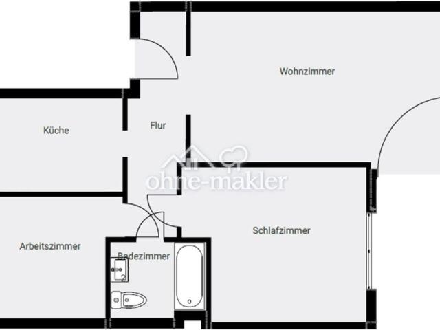 Helle Erdgeschosswohnung mit Einbauküche Erstvermietung nach Sanierung