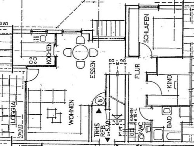 Helle freundliche 4 Zimmer DG Maisonette Wohnung in Esslingen am Neckar