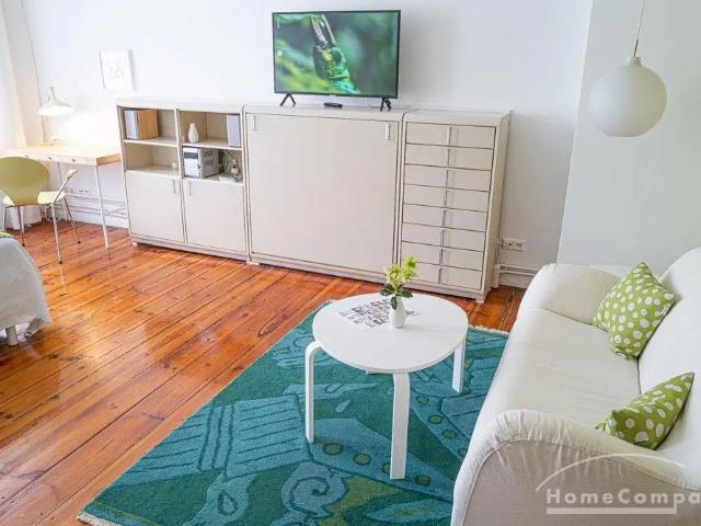 Helle freundliche 1 Zimmer Wohnung in Berlin Kreuzberg, möbliert