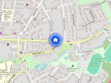 Helle, frisch renovierte 3 Zimmer Wohnung in ruhiger Lage von Ratingen Lintorf