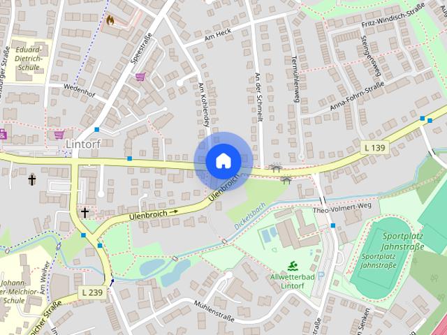 Helle, frisch renovierte 3 Zimmer Wohnung in ruhiger Lage von Ratingen Lintorf