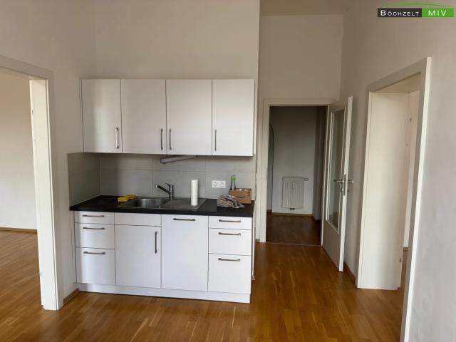 Helle, geförderte 2 Zimmer Mietwohnung mit möblierter Küche in Leoben