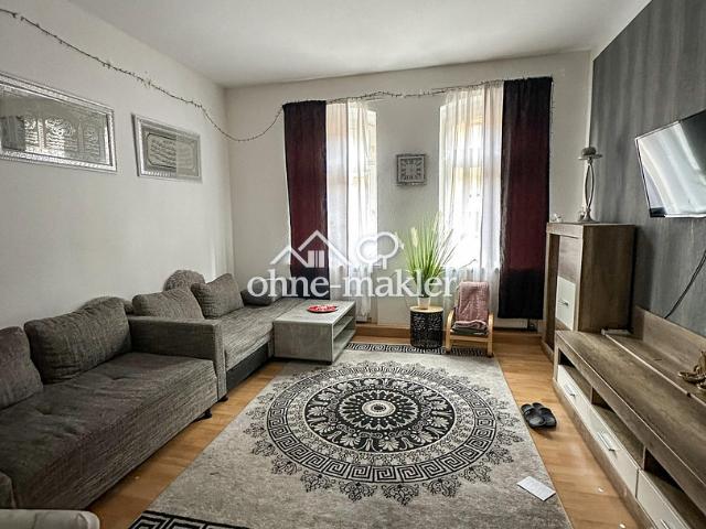 Helle, gepflegte 4 Zimmer Wohnung für Familie od. WG in Weißenfels