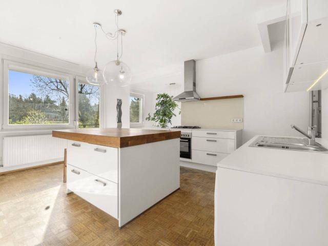 Helle, großzügige 3 Zimmer Eigentumswohnung mit Kamin und Loggien in ruhiger Lage