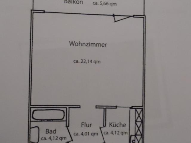Helle, gut geschnittene 1 Zi. Wohnung in Bramfeld, ab sofort verfügbar