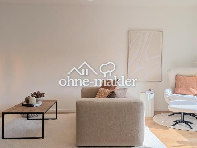 Helle, kernsanierte 3 Zimmer mit Balkon am Stadtpark mit TG Stellplatz