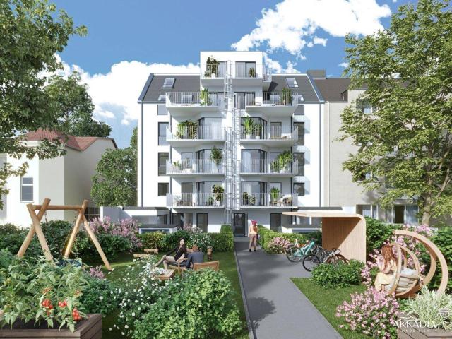 Helle & kompakte 2 Zimmer Wohnung mit Gemeinschaftsgarten