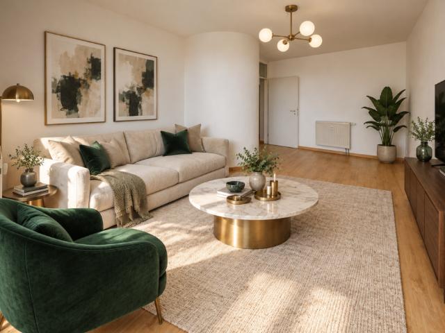 Helle Maisonette mit Balkon, Dachterrasse und Tiefgaragenstellplatz