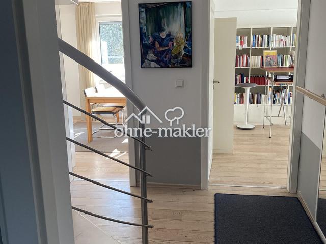 Helle Maisonette in Berlin Frohnau, 3,5 ZKB, umlaufende Dachterasse, Teilgewerbe möglich!