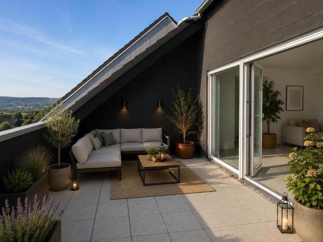 Helle Maisonettewohnung mit großer Südterrasse – provisionsfrei