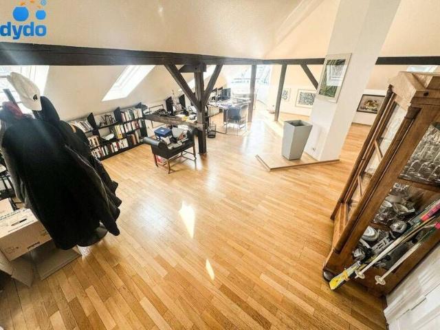 Helle möblierte 3 Zimmer Wohnung mit Terrasse und Kamin über den Dächern in Fridenau unbefristet
