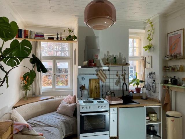 Helle möblierte 1 Zi Wohnung mit Garten, Untermiete ab 01.15.11