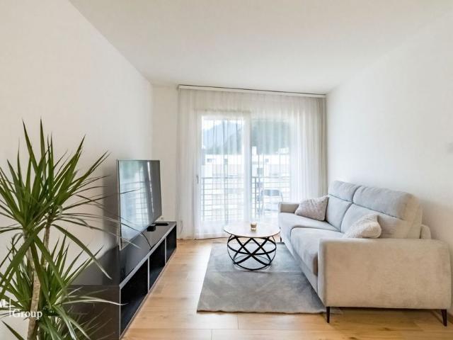 Helle, möblierte Wohnung an hervorragender, zentraler Lage im Herzen von Visp