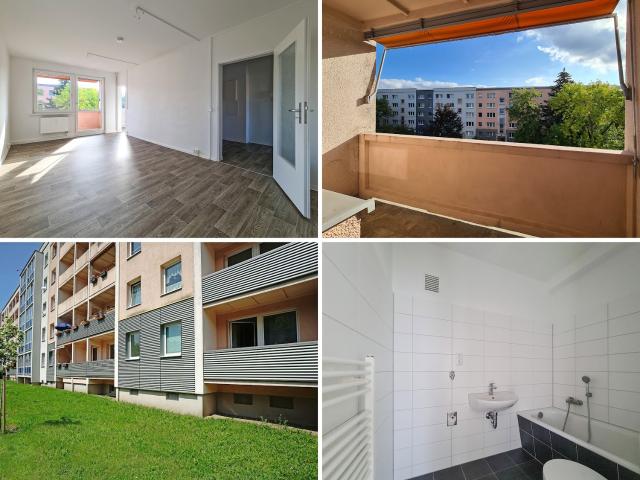 Helle, moderne 3 Zimmerwohnung mit Balkon & chicen Wannenbad Stellplatz auf Anfrage