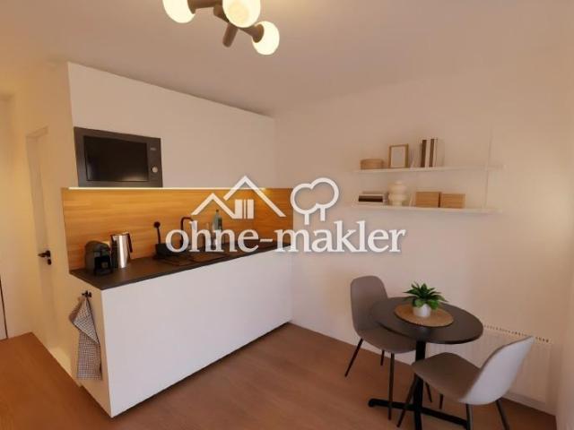 Helle, neu möblierte 1 Zi Wohnung S Bahn fussläufig, 14min zum Ostbahnhof incl. Küche, Bad, Internet