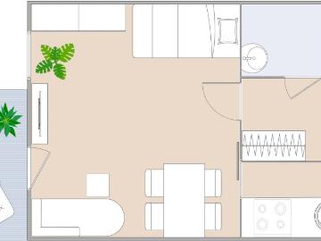 Helle Neubauwohnung mit Balkon im 2. Stock