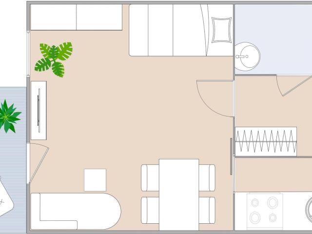 Helle Neubauwohnung mit Balkon im 2. Stock