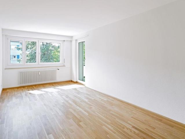 helle, neurenovierte Wohnung im Grünen
