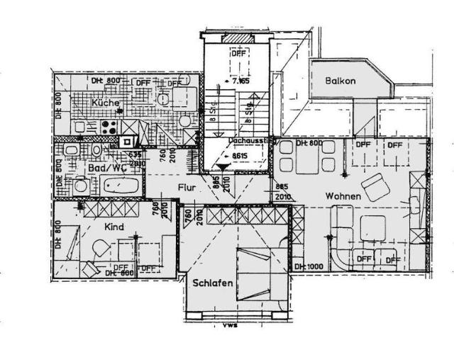 Helle Räume, Balkon und Stellplatz. Gemütliche 3 Zimmer Wohnung wartet auf Sie!