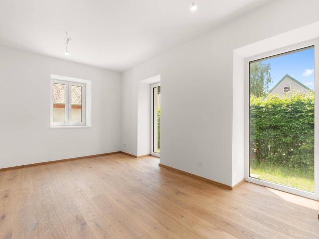 Helle Räume, ein eigener Garten & moderne Wohnqualität: 3 Zimmer Wohnung mit Terrasse und Photovoltaik Anlage in Straßgang