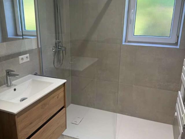 Helle, renovierte 3.5 Zimmer Wohnung mit Balkon, Garage und Keller