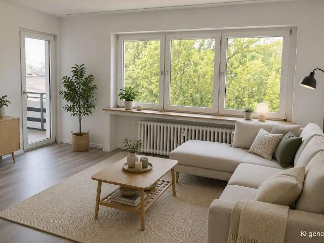Helle renovierte 3 Zimmer Wohnung mit Balkon zu vermieten!*3. OG* 300€ Wunschgutschein inkl.