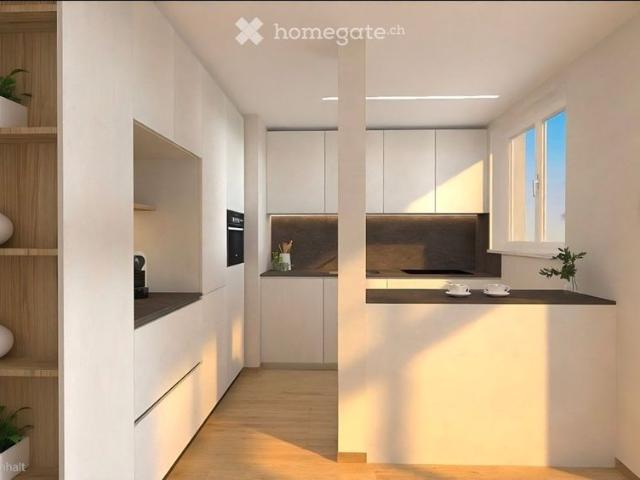 helle, ruhige 3.5 Zimmer Wohnung im Grünen, Seesicht