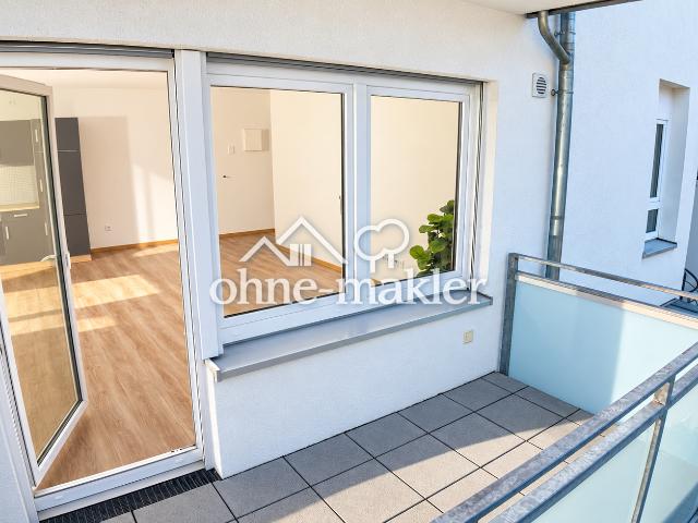 Helle & ruhige 2 Zimmer Wohnung mit Balkon in Frankfurt am Main, Gallusviertel/Europaviertel