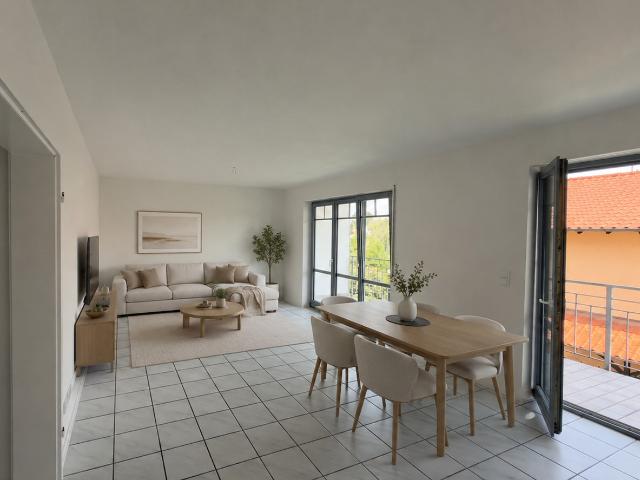 Helle sanierte 2 Zimmer Wohnung mit Balkon in Weiler bei Bingen