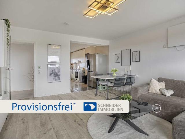 Helle, stilvolle und sehr moderne 3 Zimmer Wohnung mit tollem Weitblick in Lintorf