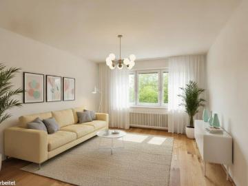 Heller 2 Zimmer Neubau mit Grünblick auf den Olympiapark