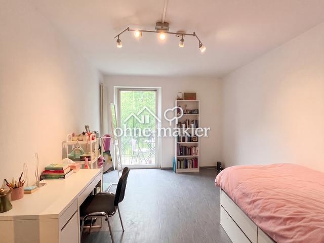 Helles 1 Zimmer Apartment in Uni Nähe mit Blick ins Grüne