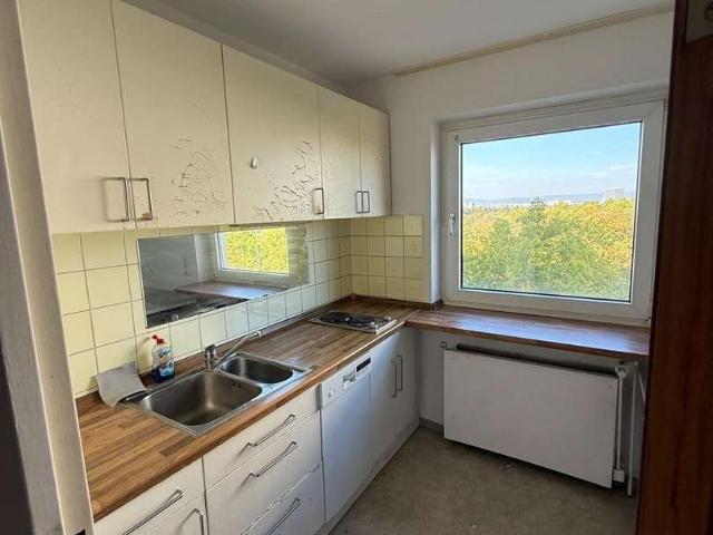 Helles 40 m² Appartement mit separater Küche, schönem Ausblick und Badewanne in Mainz Oberstadt