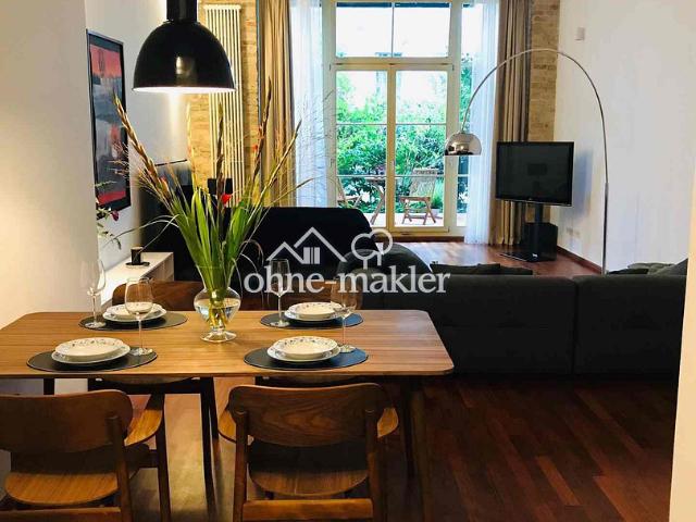 Helles Loft mit Südwest Terrasse in Berlin Friedrichshain – vermietet – optional mit Stellplatz