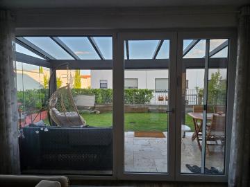 An der Radrennbahn, Mannheim - Terrasse