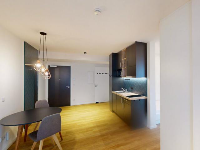 Helles, möbliertes 1 Zimmer Apartment