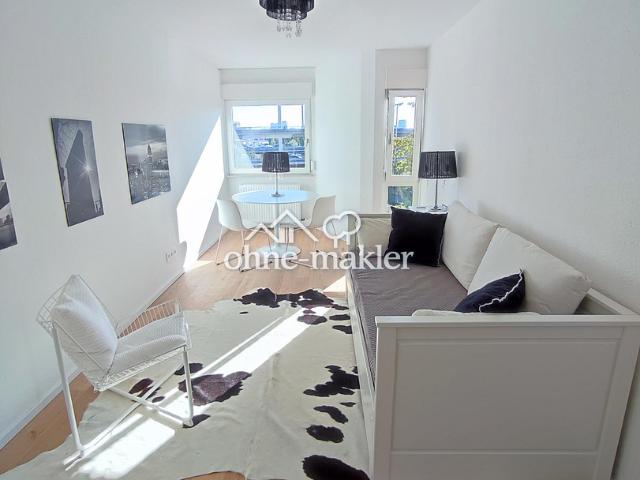 Helles, möbliertes 1 Zimmerapartment im Jungbusch