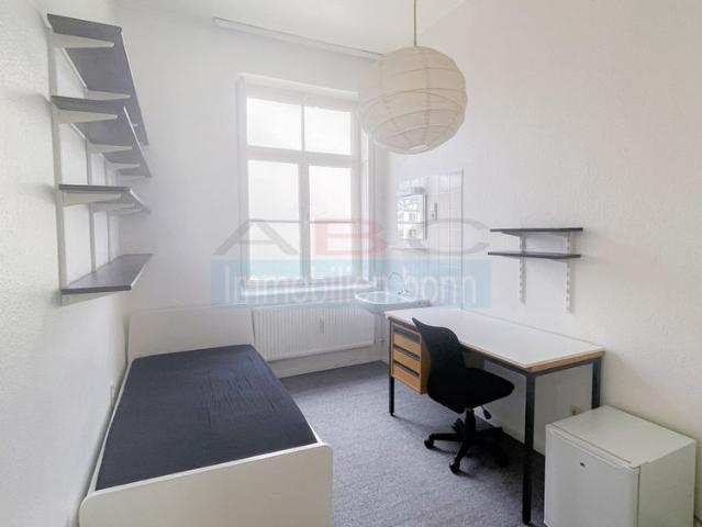 Helles möbliertes Zimmer für Studierende in der Bonner Südstadt