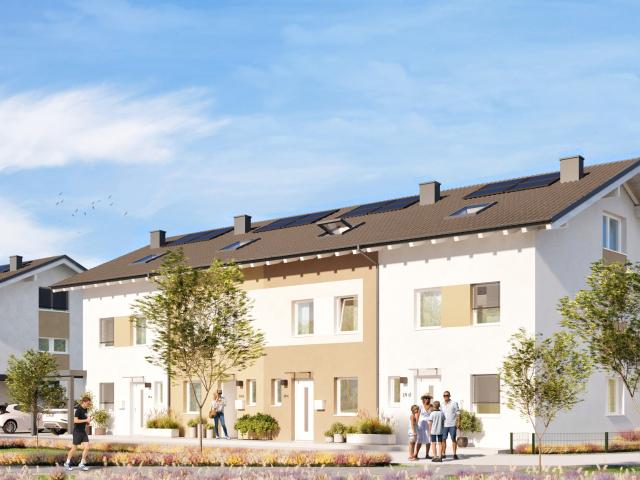 Helles Neubau Eckhaus: großer Garten, fußläufig zur Bahn, viel Platz und maximale Flexibilität!