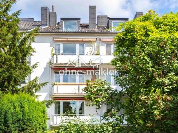 Helles, ruhiges 1 Zimmer Apartment mit Gartenblick Hochparterre – ab 01.09. bezugsfrei