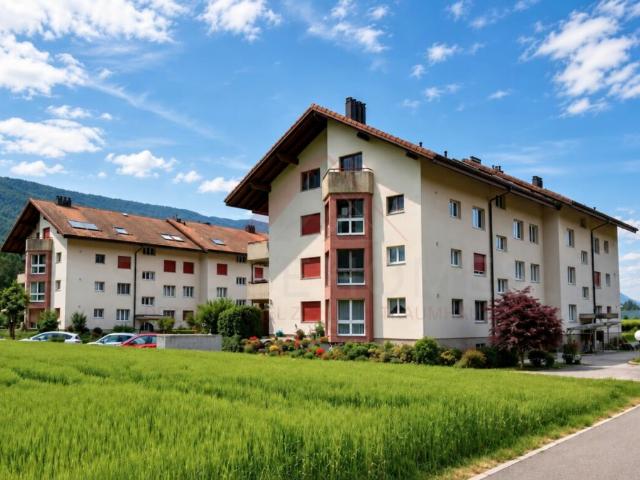 Helles Wohnen in ruhiger Lage 3.5 Zimmer Wohnung mit sonnigem Balkon in Laupersdorf