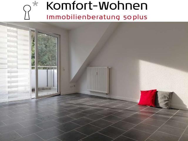 Helles Zuhause in Stadtnähe! Barrierefreie 2 Zimmer Wohnung mit Balkon und Aufzug!