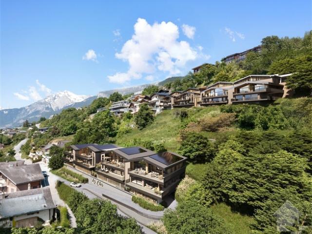 Hervorragende neue 4,5p App, herrliche Aussicht, ruhiges, optimales Sonnenlicht