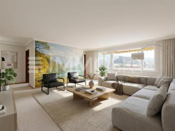 Hervorragende Wohnung, die du nach deinem Bild gestalten kannst