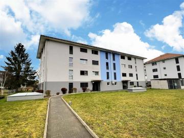Hervorragende 31/2 Zimmer Wohnung mit Balkon, neben dem SBB Bahnhof, vermietet verkauft