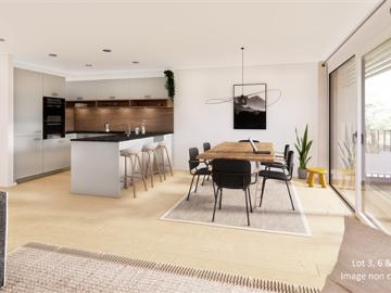 Hervorragende 41/2 Zimmer Wohnung in Broc mit großem überdachten Balkon!