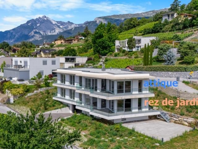 Hervorragende 4,5 Zimmer Wohnung im Erdgeschoss in Diolly, Sion