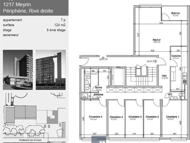 Hervorragende 7 Zimmer Wohnung mit Blick auf den Jura