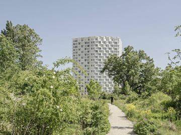 HERZBEBEN inklusive Stadtblick für die ganze Familie im Nordbahnviertel EIGENTUM T197